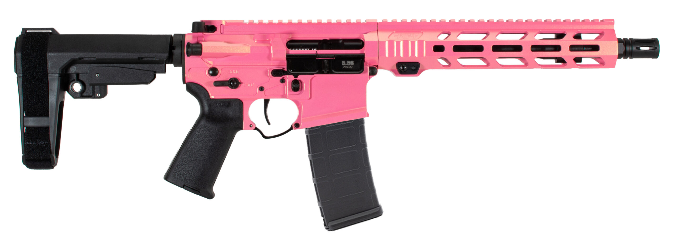 APF 5.56 Pistol 2.0 Pinkasaurus Rex 10.5" AR Pistol