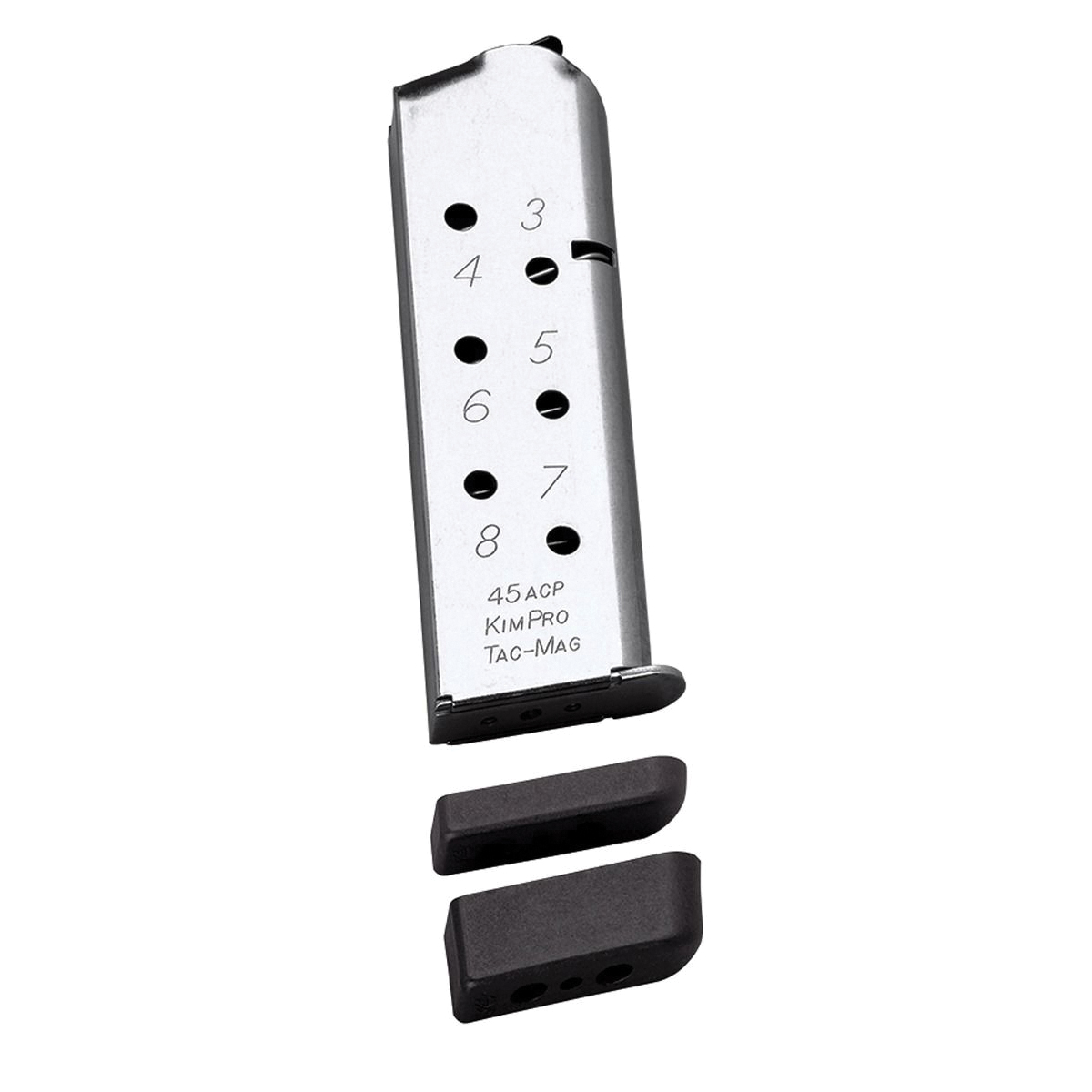 Kimber Magazine: 1911 Full Size: 45 Auto/ACP: 8rd Capacity: SS - 1100721A