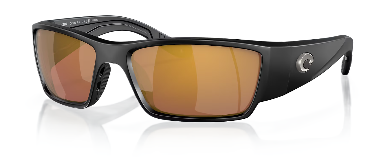 Costa Corbina Pro - Matte Black w/ Gold Mirror 580G