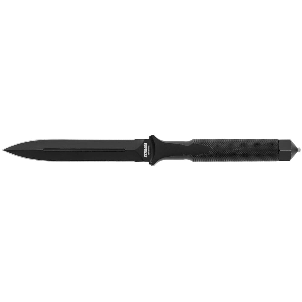 Schrade Delta Class Extreme Survival Slim Fixed Knife, Black
