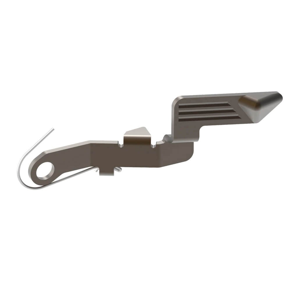 PRIMATIA Raised and Extended Slide Release Fits Glock G17/Glock G17 MOS, Black