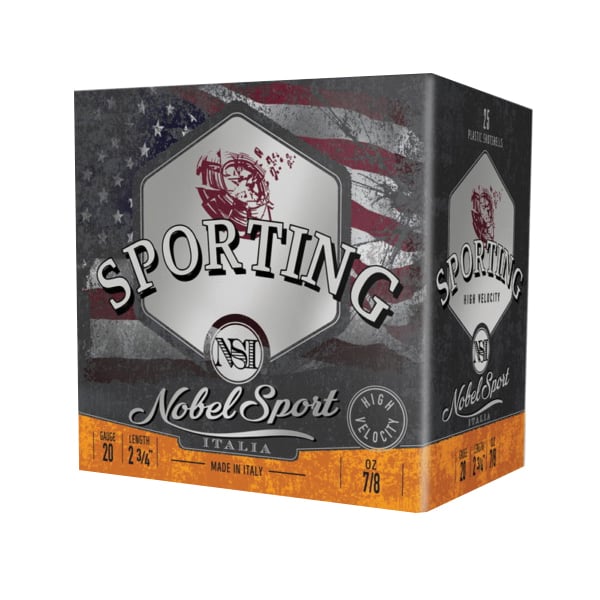 Nobel Sport Sporting 20 20 Gauge 2-3/4" #7.5 7/8 Ounce 25rds