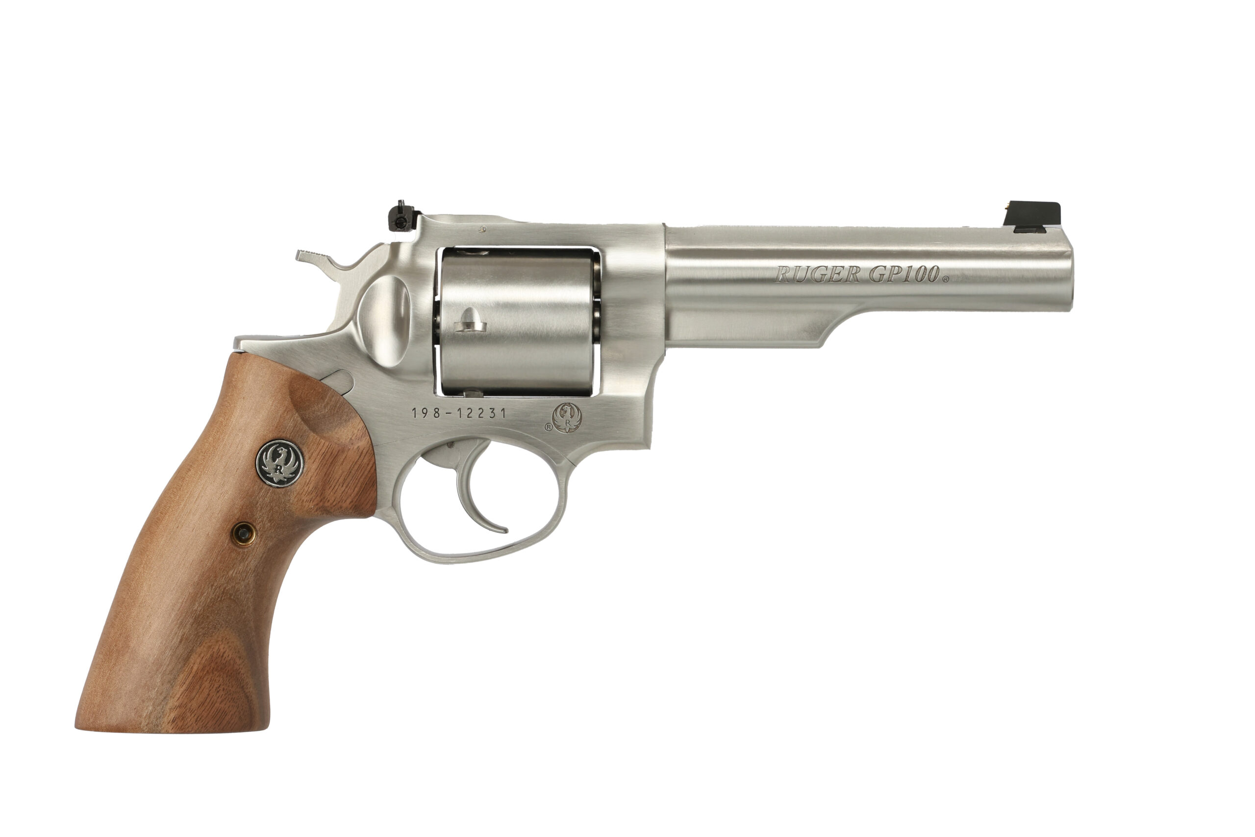 Ruger GP100 .44 Special Revolver 5" SS Half Lug
