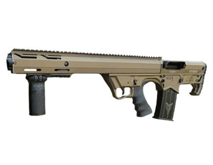 Black Aces Tactical Bullpup Left Hand Pump Action 12 Gauge Shotgun, Bronze - BATBPPBRLH