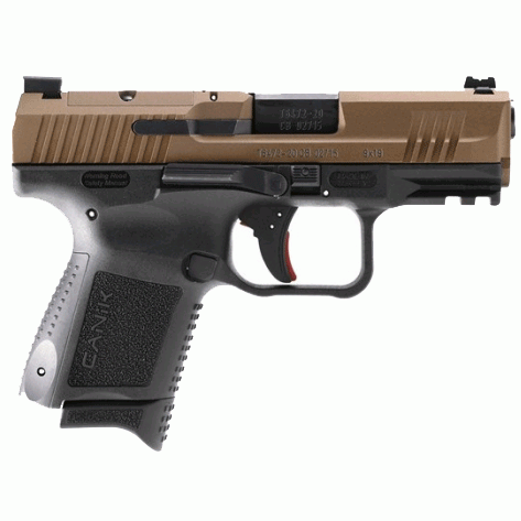 Canik TP9 Elite SC 15rd 3.5" 9mm Pistol, Black/Bronze - HG5610B-N