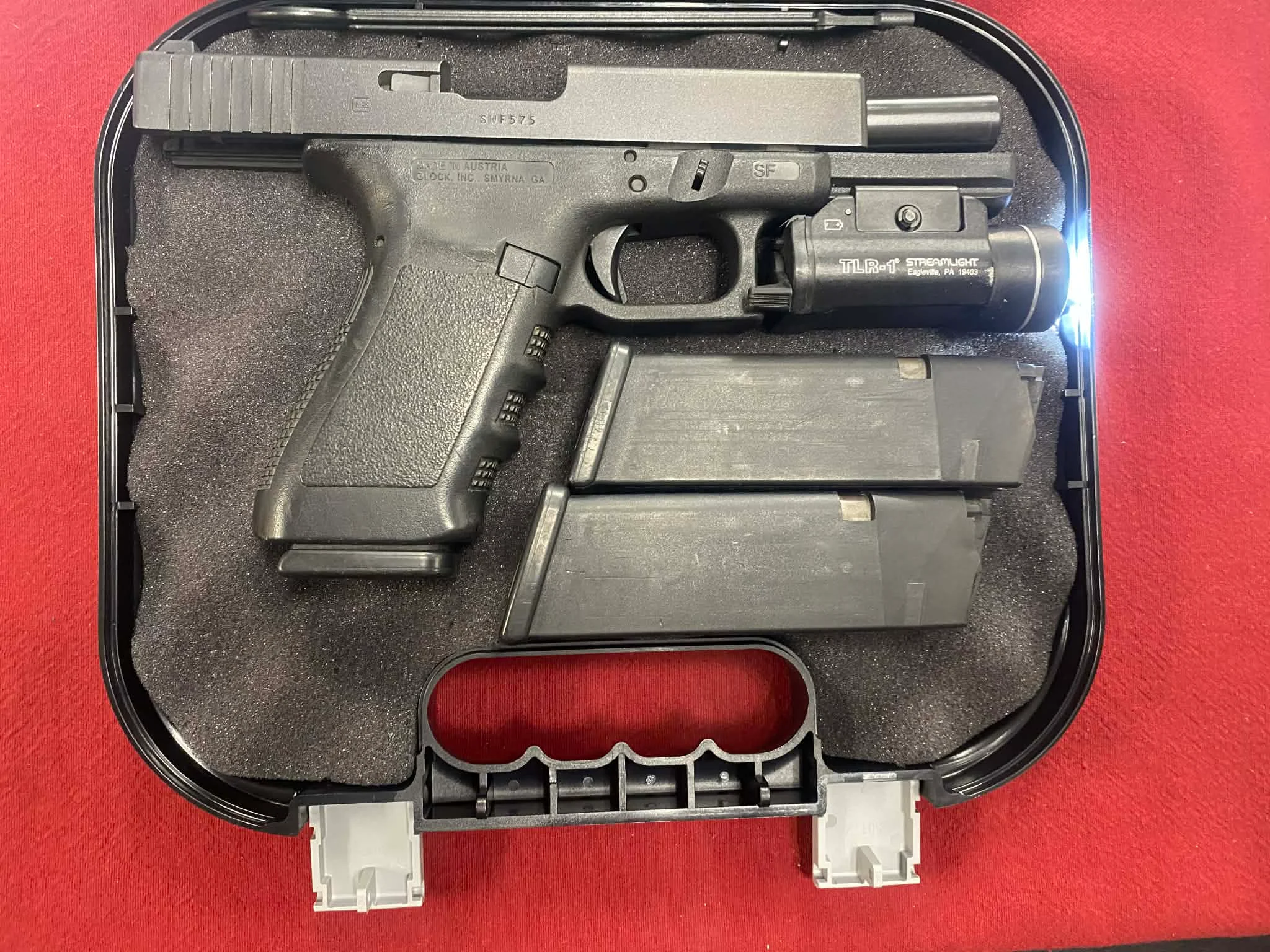 GLOCK G21 SF Police Trade In w/ TLR-1 + Ameriglo Glock Night Sights (Used)