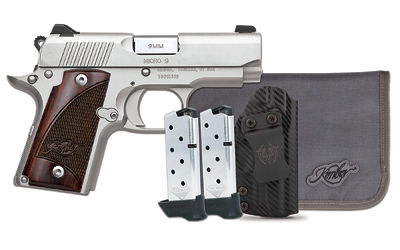 Kimber Micro 9 9mm 7-Round Stainless Rosewood Bundle