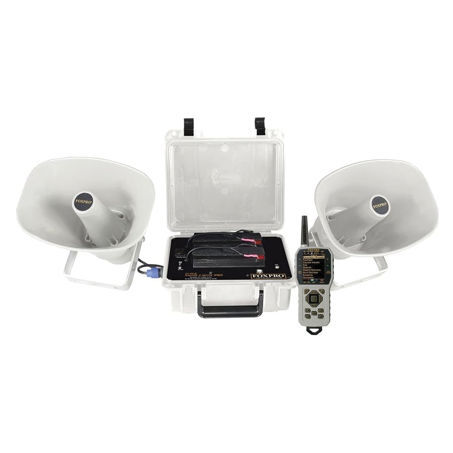 FoxPro Super Snow Crow Pro Crow/Predator/Snow Goose Digital Game Call, White