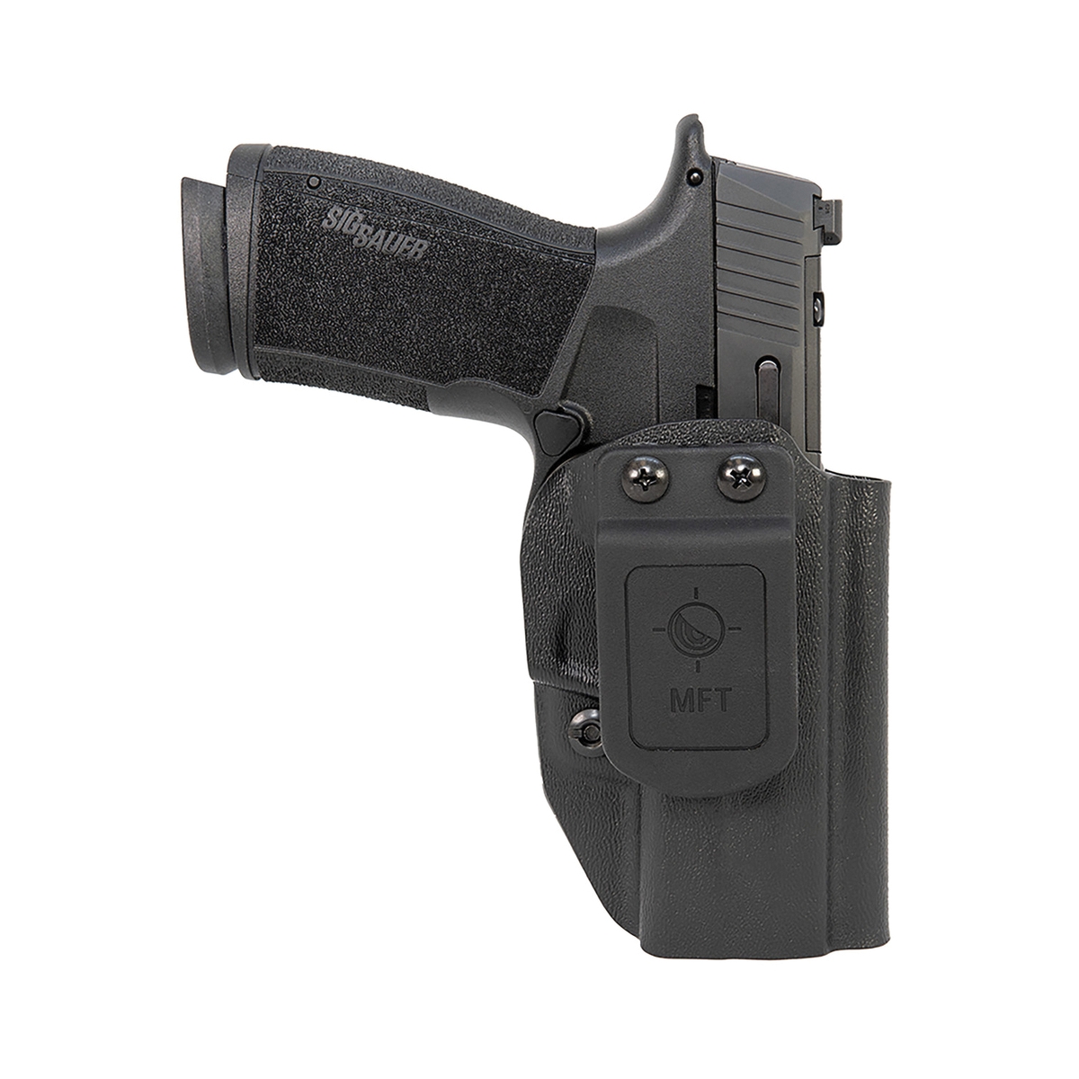Mission First Tactical Minimalist Sig P365 X-Macro IWB/OWB Holster Ambidextrous Kydex, Black - HSIG365-MAIWBA-BL