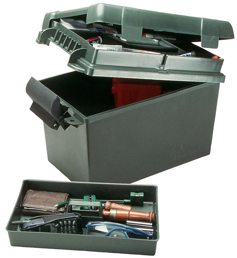 MTM Case Gard Sportsmen's Plus SPUD-1 Utility Dry Box, Forest Green - SPUD111