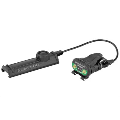 SureFire Remote Dual Switch For X Series Weapon Lights With Pressure Pad And Constant On, Black - XT07