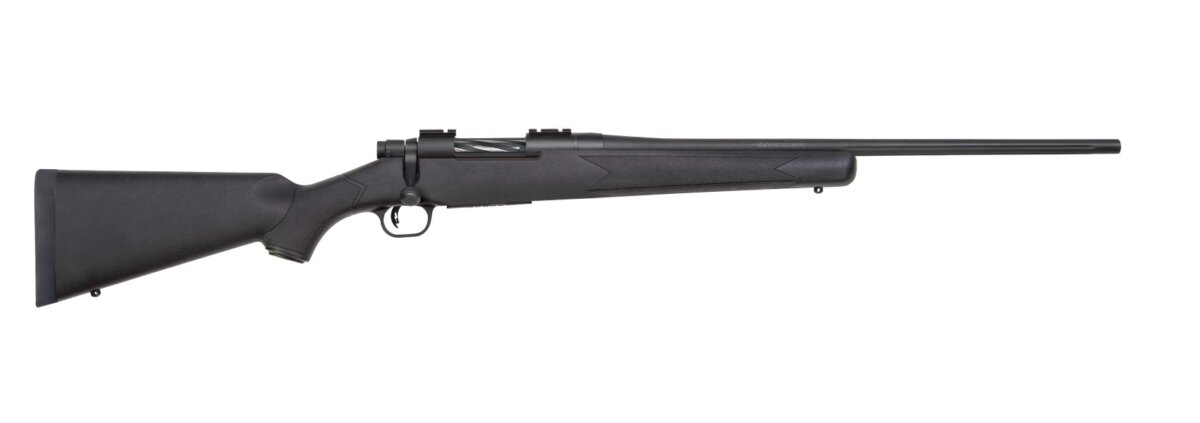 Mossberg PATRIOT 2506 BL/SY 22" FLUTED BBL|SPIRAL FLUTED BOLT