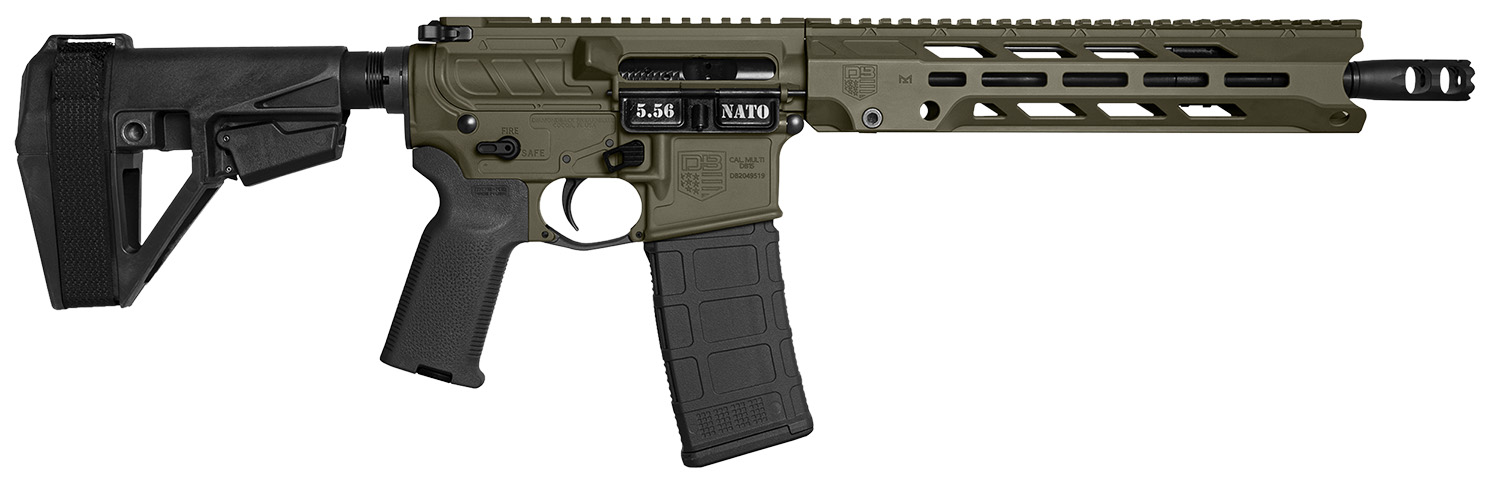 Diamondback DB15 Obsidian 5.56 NATO AR Pistol
