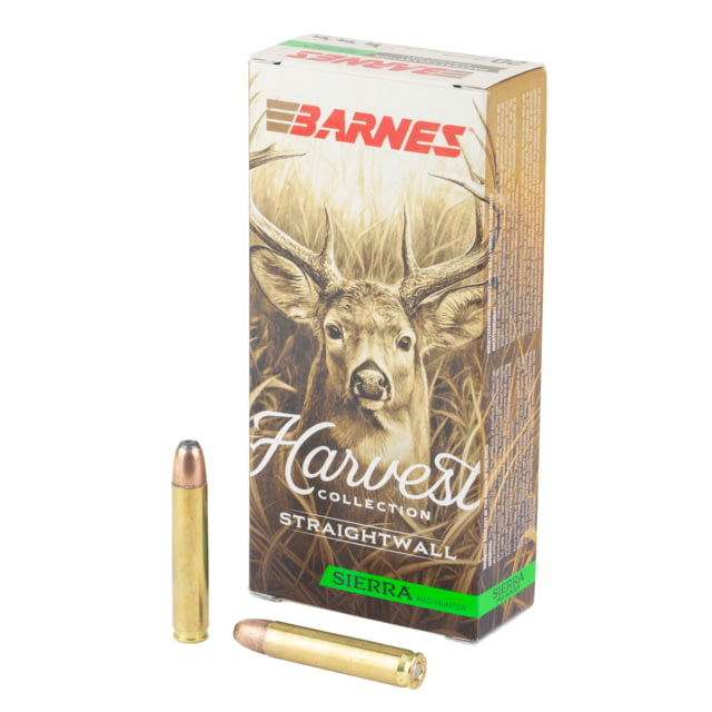 Barnes Harvest Collection .350 Legend 155 grain Pro-Hunter Flat Nose Brass Cased Rifle Ammo 20 Rounds