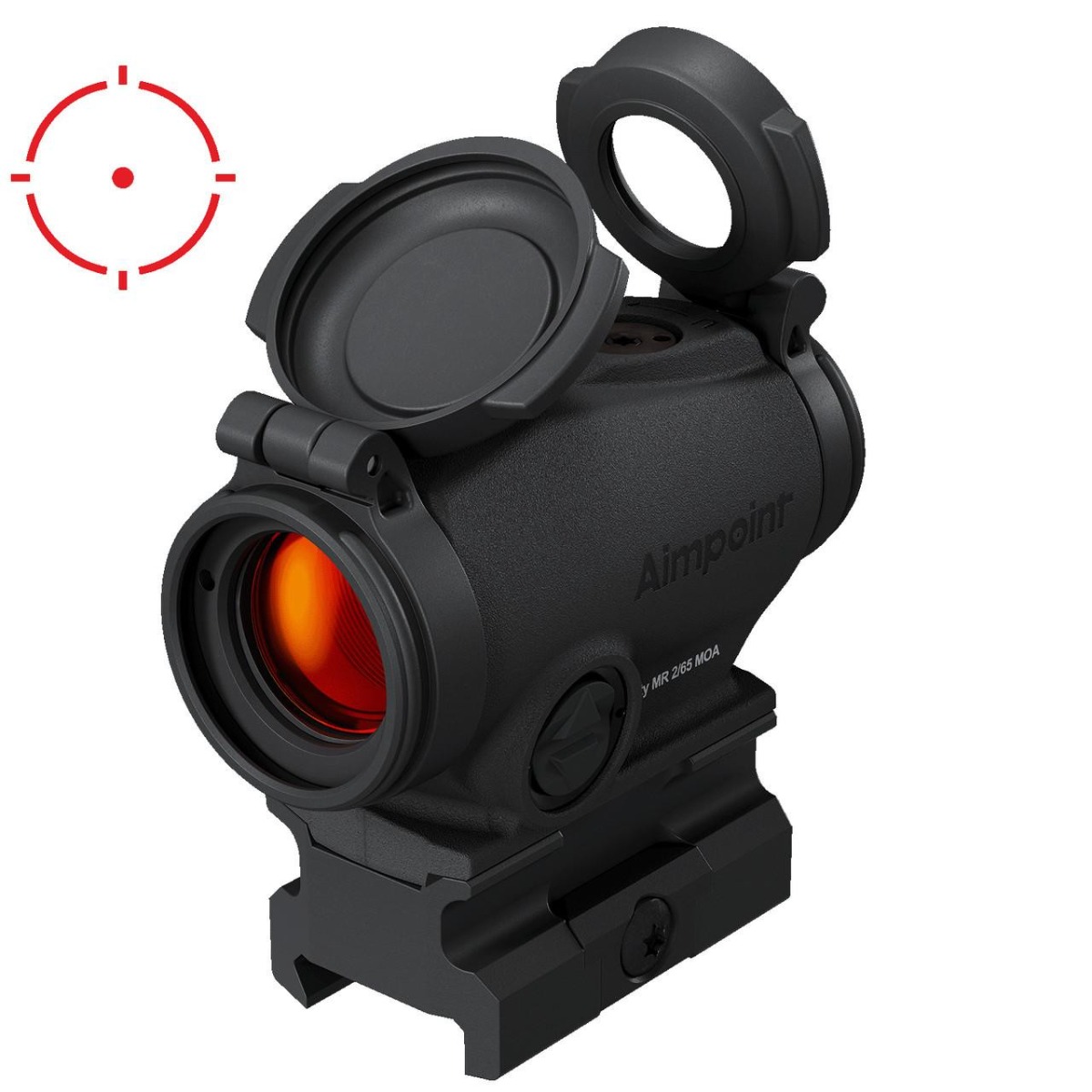 Aimpoint Duty RDS MR 2/65MOA (One-piece Torsion Nut Mount, 39mm) - 200985