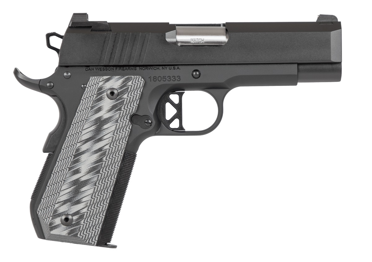 CZ Dan Wesson DW ECP 45ACP BLK 4" 8+1 FS MS ENHANCED COMMANDER PISTOL