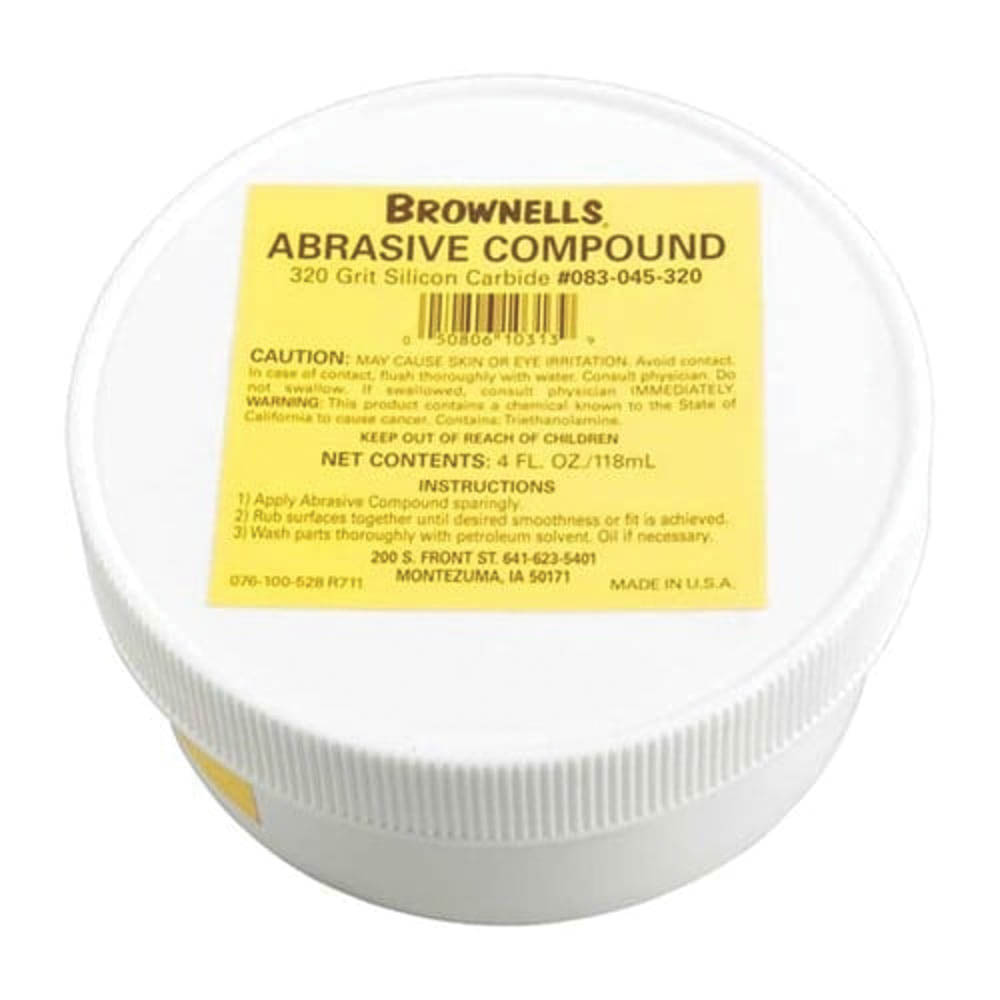Brownells 320 Grit Abrasive Compound, 4 fl oz