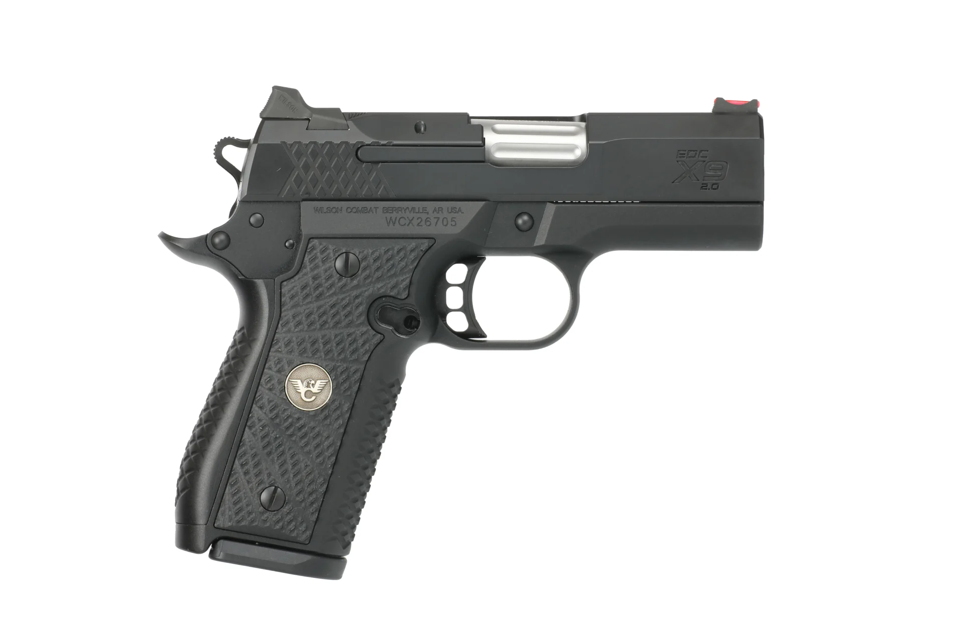 WILSON COMBAT EDC X9 2.0 9MM 3.25" 15+1 BLK