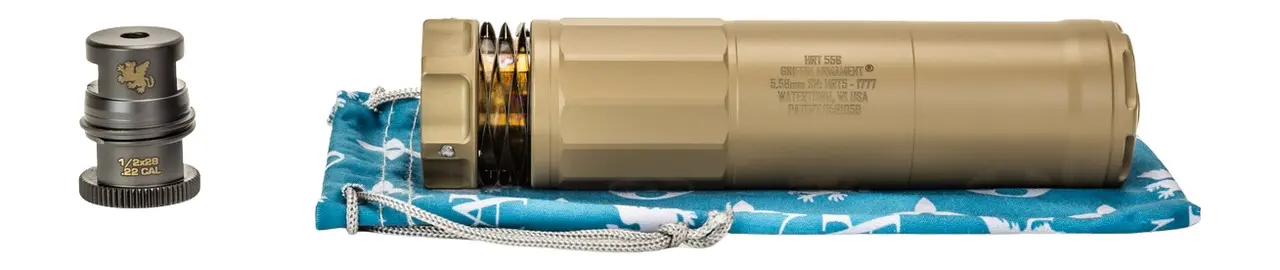 Griffin Armament HRT-556 5.56 DUAL-LOK Suppressor