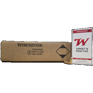 Winchester Ammo Target & Practice .45acp, 230gr FMJ, 500rd Case