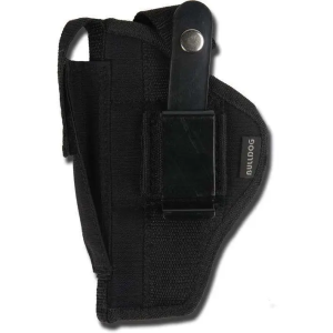 Bulldog FSN8 Extreme  Black Nylon OWB 3.5-5 Lg Frame Auto, Most Ambidextrous Hand