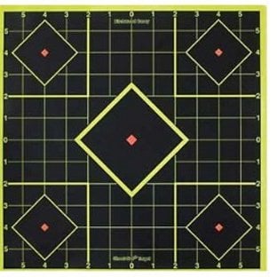 SHOOT*N*C Sight-In Targets 8'' - 6 Targets 34105