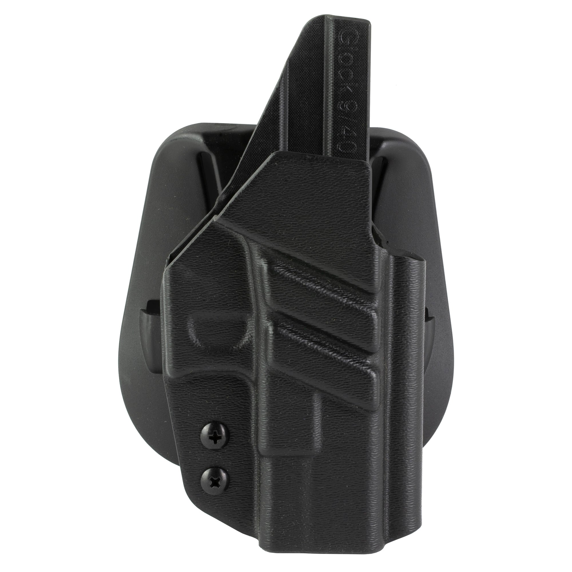 1791 Tactical Paddle Holster, OWB, Kydex, fits Glock, Right Hand, Black