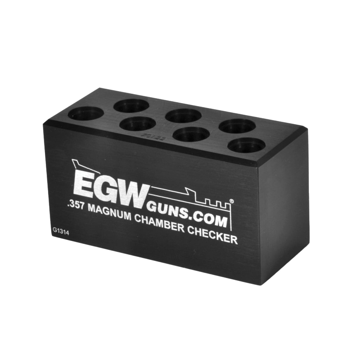 EGW .357 Magnum 7-Hole Case Gauge Ammo Checker