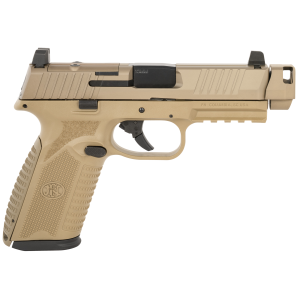 FN America MRD COMP Optic Ready 10mm Pistol - 4.43" - FDE - 2x 15rd Mags