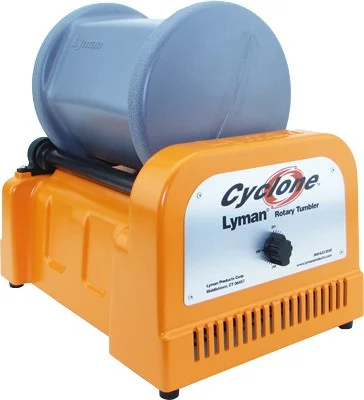 LYMAN CYCLONE ROTARY TUMBLER - WITH STEEL MEDIA SIFTER