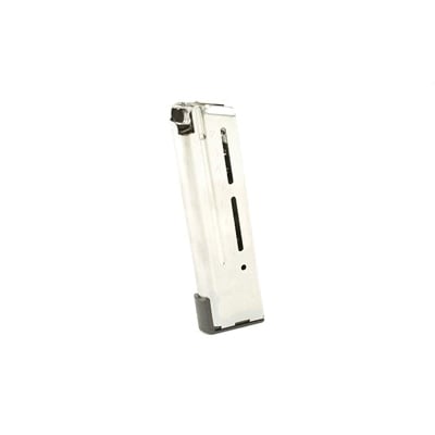 Wilson Combat 10rd 9mm Elite Tactical Magazine Fits 1911 Compact, Stainless - 500.9CD