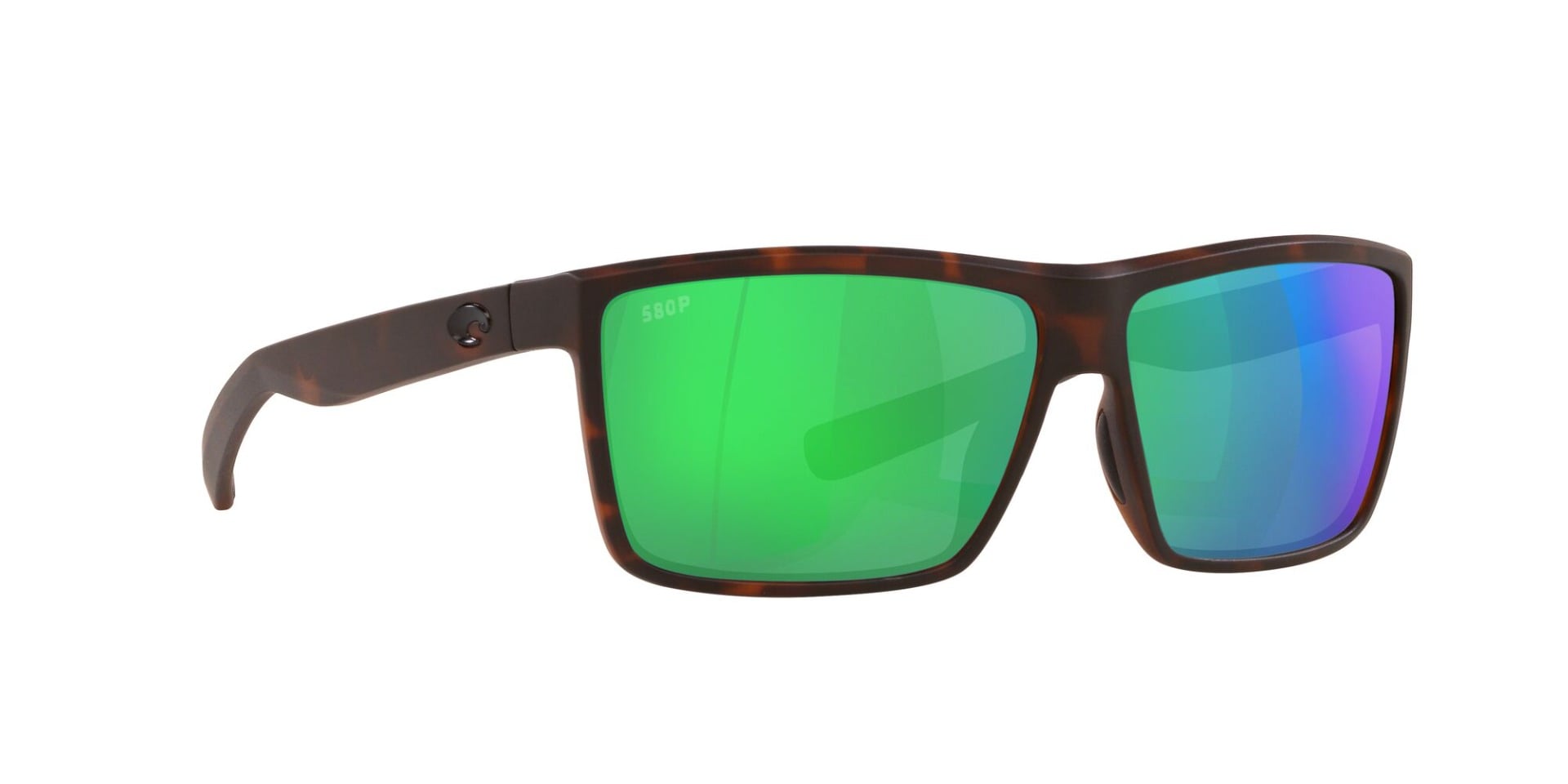 Costa Rinconcito Green Mirror 580P Sunglasses, Tortoise
