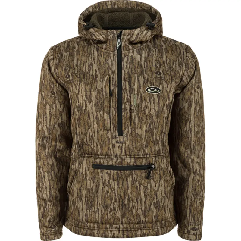 Drake BMF Ultimate Wader 1/4 Zip Hoodie MO OG Shadowgrass Large