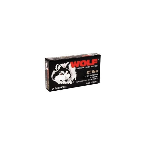 Wolf Polyformance .223 Remington 55 gr FMJ 20rds