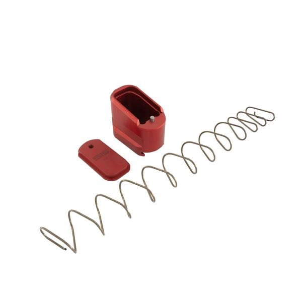 Shield Arms S15 +5 Magazine Extension, Red - SA-S15-ME-5-RED