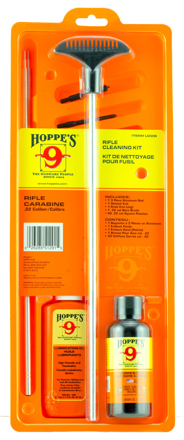 Hoppe's Cleaning Clamshell Kit, Multi-Color - U22B
