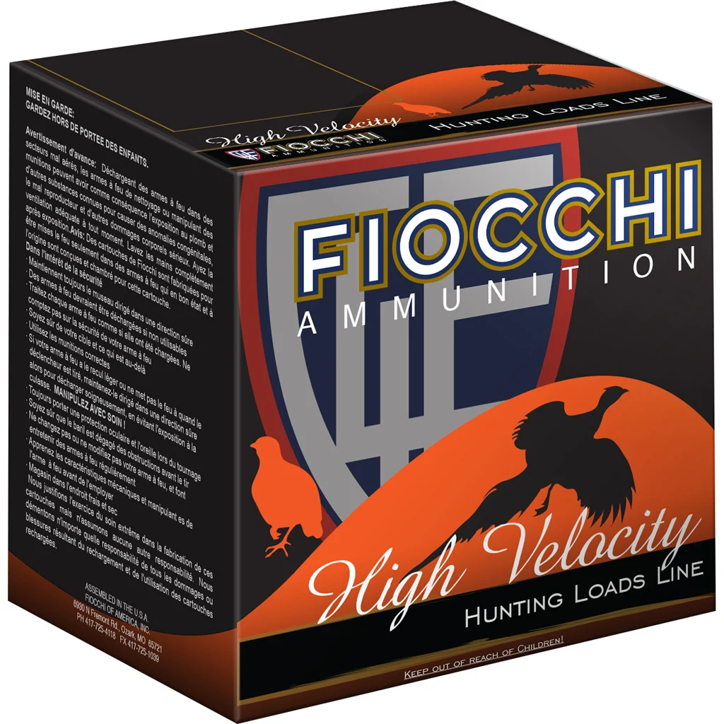 Fiocchi High Velocity Hunting Loads 16 ga. 2.75 in. 1 1/8 oz. 6 Shot 25 rd.