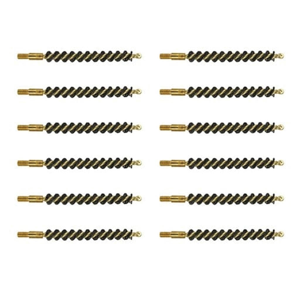 Brownells 7mm #8-32 Male Heavy Weight Bore Brush, Pack of 12