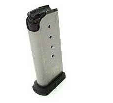 Kahr 45 ACP 5rd Magazine, Stainless Steel- K525