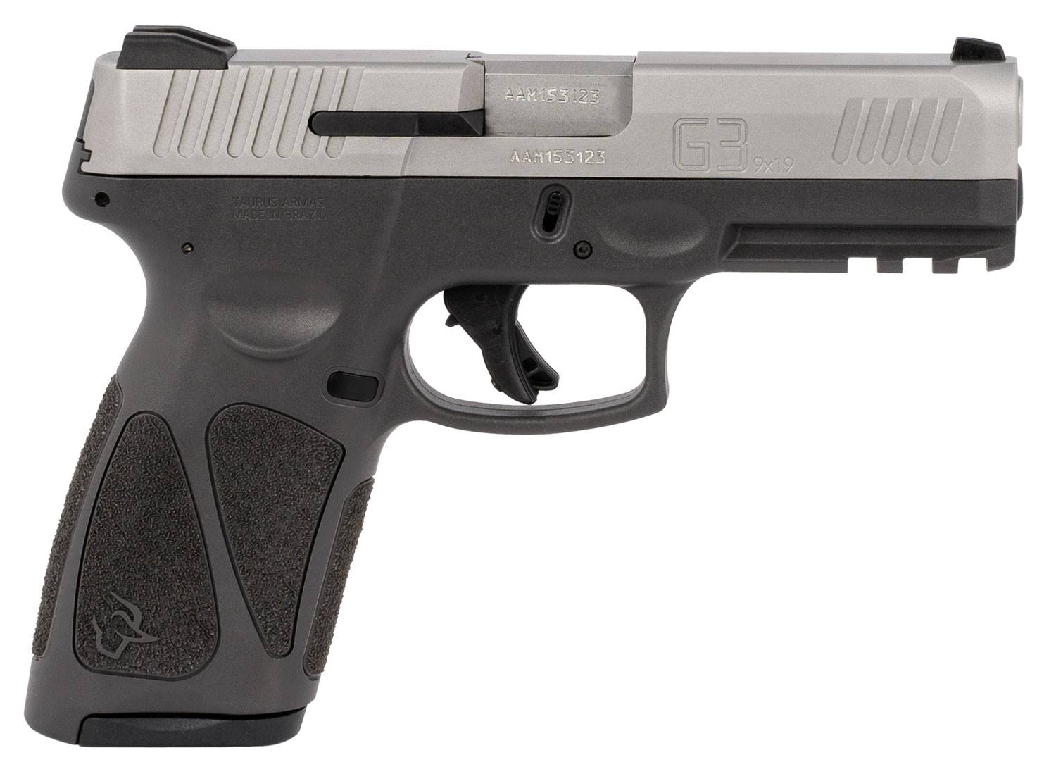 Taurus G3 9mm Semi-Auto Pistol SS/Gray 17+1
