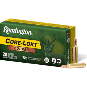 Remington Ammunition R27858 Core-Lokt 300 Win Mag 180 GRCopper (HP) 20 Per Box/ 10 Cs - 20rd Box