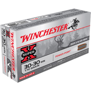 WINCHESTER Super X 30-30 Win 170 gr Power Point Ammunition | 20 Rounds