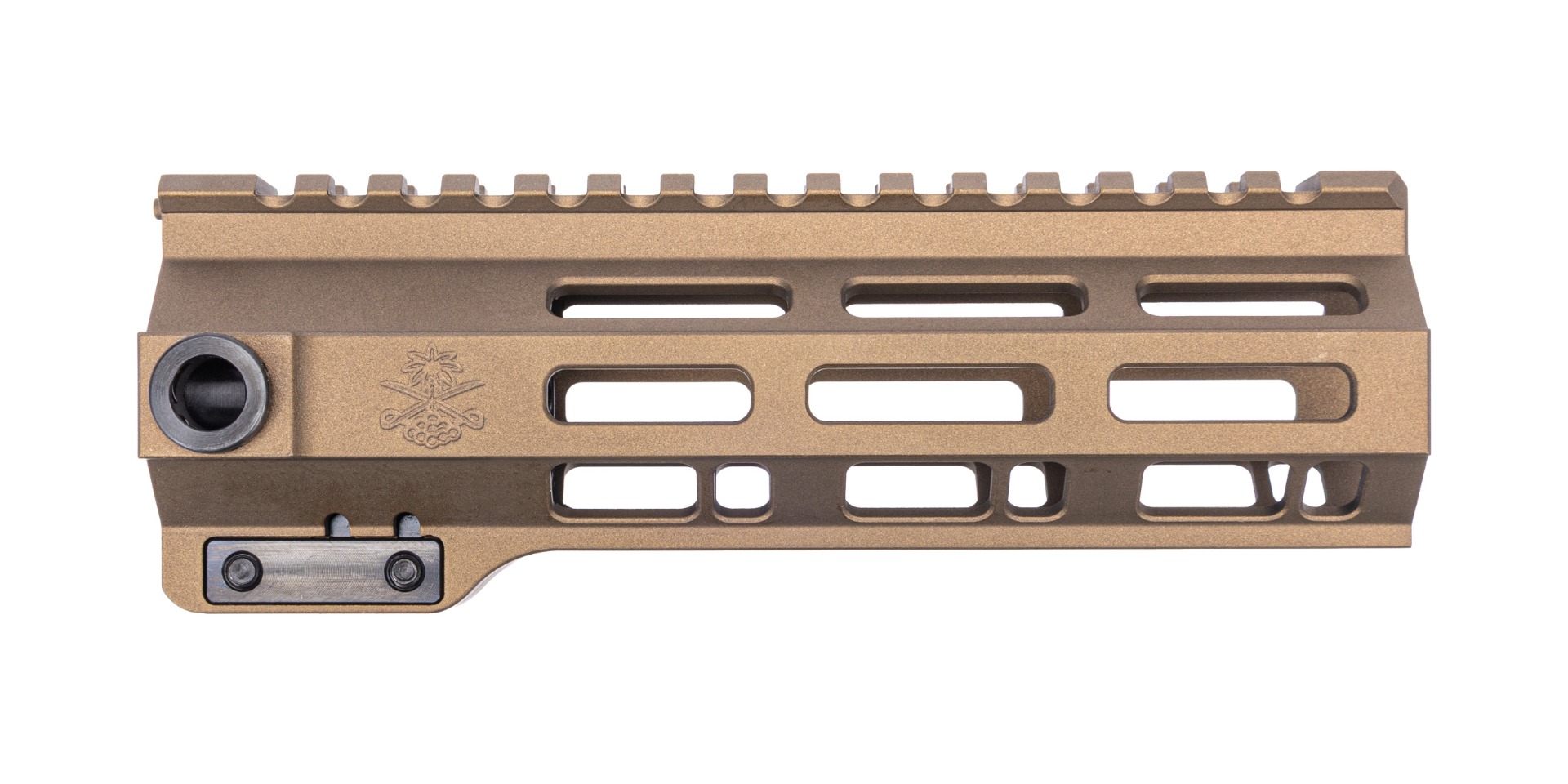 Sabre-15 6.75" QDSM V2 Rail, Burnt Bronze