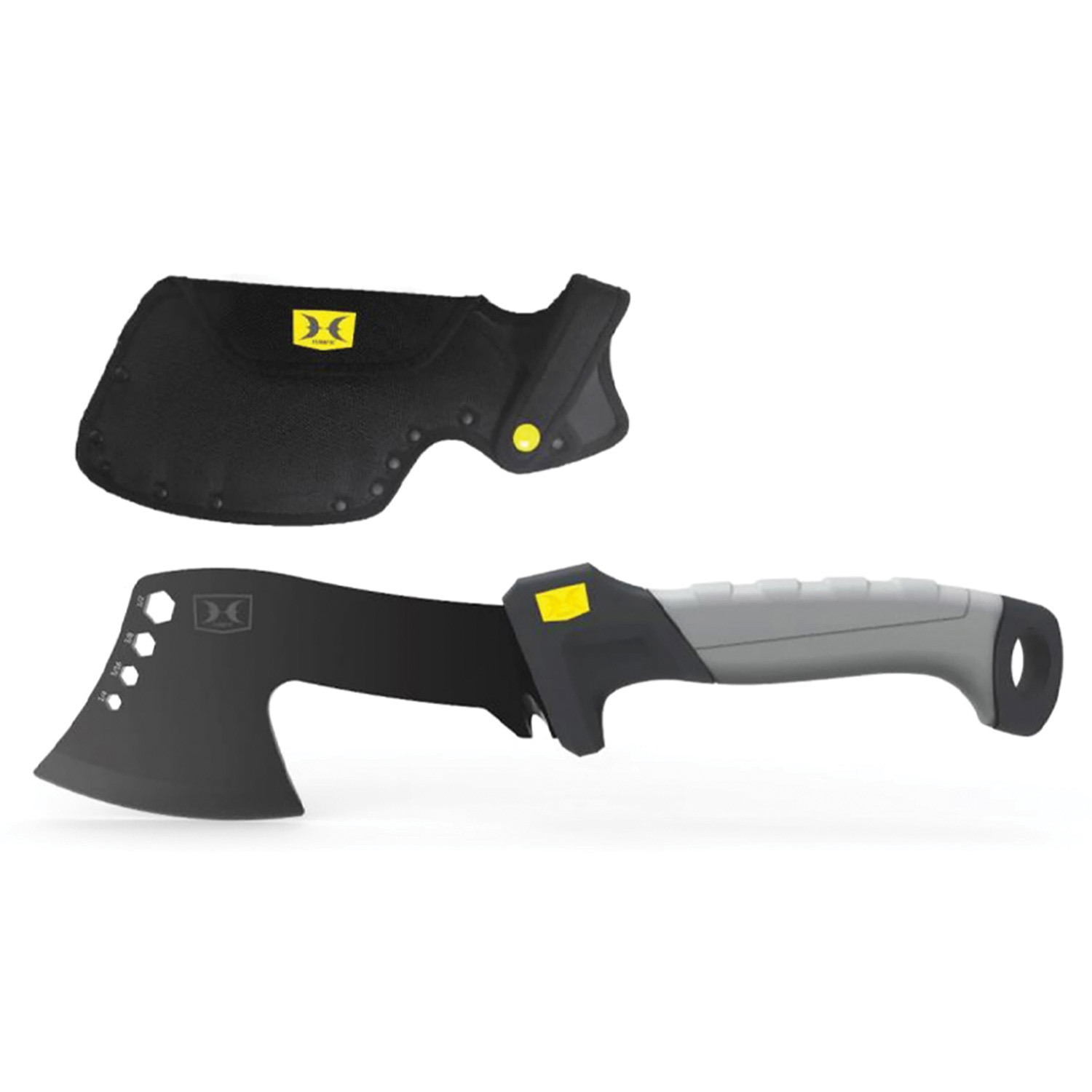 Hawk Hatchet Axe Rugged and Versatile in Black and Gray - HWK-HATCH