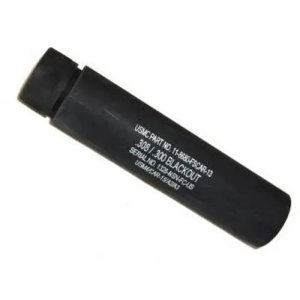GUNTEC AR308 FAKE SUPPRESSOR 5.5 5/8X24 THREADS BLACK