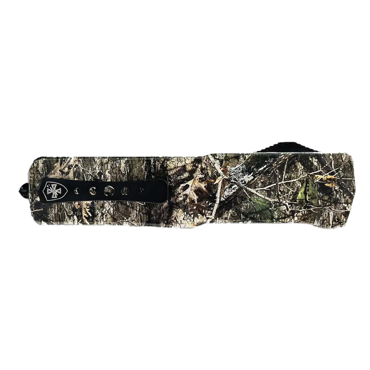 Templar Knife Premium Weighted Mossy Oak Folding/OTF Knife Tanto, Mossy Oak Country DNA