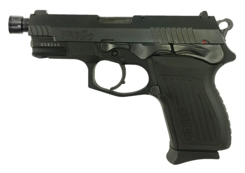 Bersa Tpr 9mm 4.10 13+1 Matte Black TPR9CMX