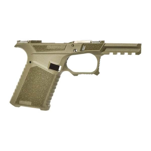 SCT Manufacturing SCT-19 Stripped Compact Pistol Frame Fits Glock Gen 1-3 G19, Outdoor Green