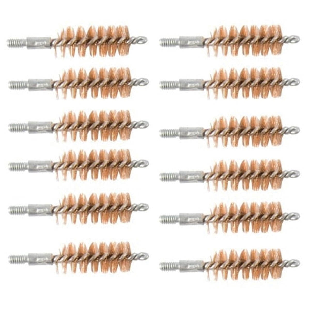 Brownells .45 Cal #8-32 Male Standard Line Bore Brush, Pack of 12