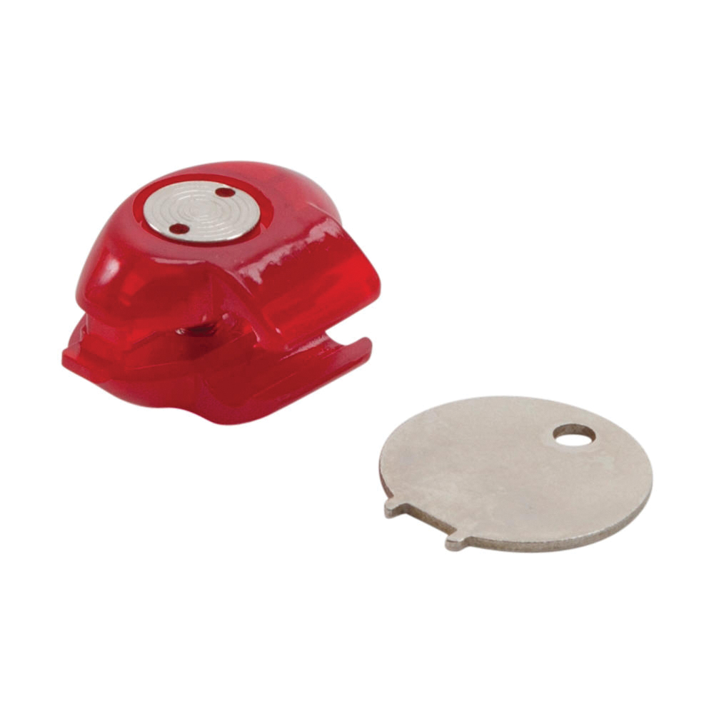 Allen 1.50" x 1.50" x 1" Universal Firearm Trigger Lock, Red